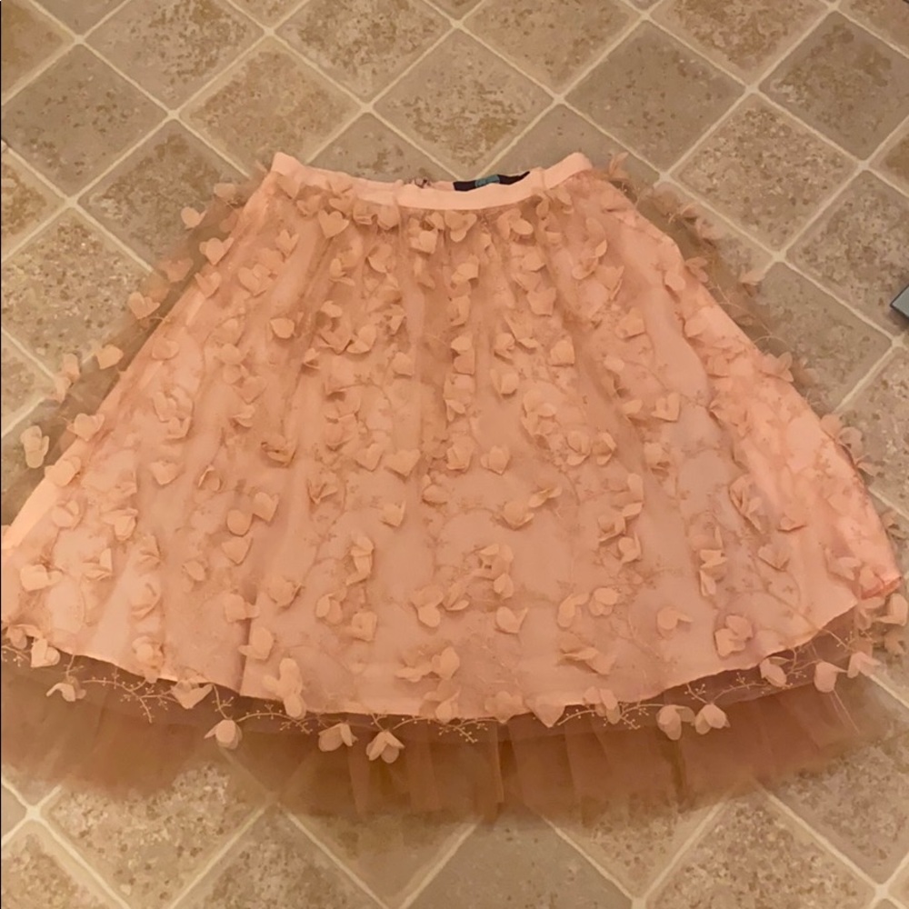 Eva Franco Pink Tulle Skirt